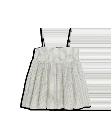 Emporio Sirenuse Giorgia Checks & Stripes Top | Thumbnail 1 Emporio Sirenuse Giorgia Checks & Stripes Top | Thumbnail 1