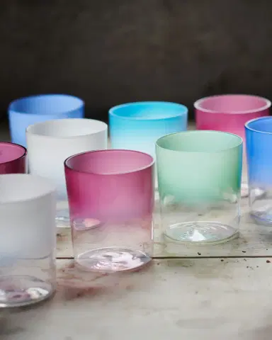 Emporio Sirenuse Gradient Tumbler Glass | Thumbnail 4 Emporio Sirenuse Gradient Tumbler Glass | Thumbnail 4