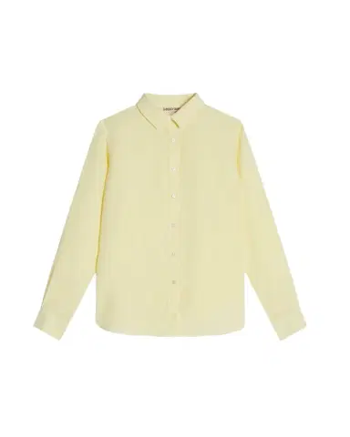 Emporio Sirenuse Light Wind Sparrow Shirt in Lime Linen | Thumbnail 1 Emporio Sirenuse Light Wind Sparrow Shirt in Lime Linen | Thumbnail 1