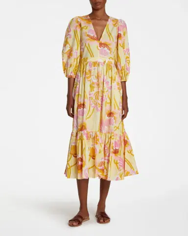 Emporio Sirenuse Loretta Poppy Dress | Thumbnail 2 Emporio Sirenuse Loretta Poppy Dress | Thumbnail 2