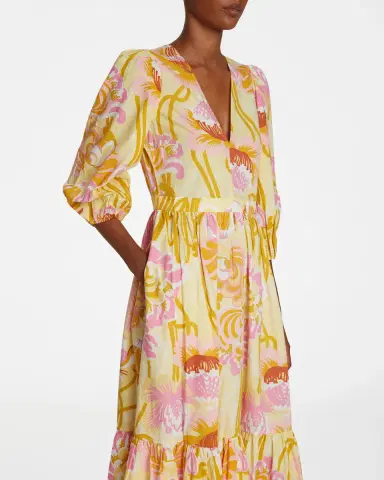 Emporio Sirenuse Loretta Poppy Dress | Thumbnail 3 Emporio Sirenuse Loretta Poppy Dress | Thumbnail 3