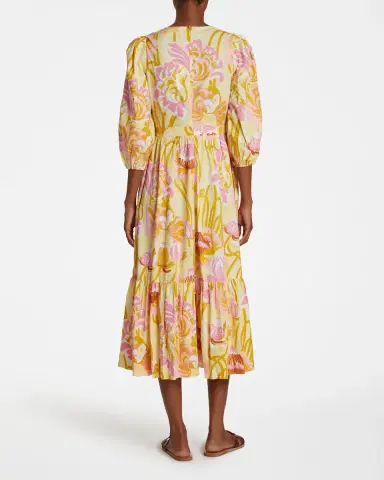 Emporio Sirenuse Loretta Poppy Dress | Thumbnail 4 Emporio Sirenuse Loretta Poppy Dress | Thumbnail 4