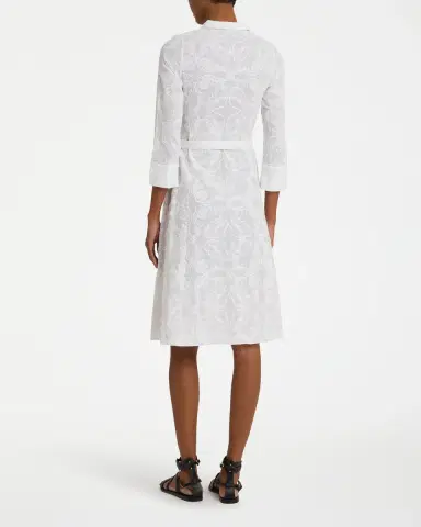Emporio Sirenuse Lucy Dress with Shell Embroidery | Thumbnail 4 Emporio Sirenuse Lucy Dress with Shell Embroidery | Thumbnail 4