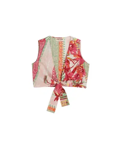 Emporio Sirenuse Sonia Top in Pink Blossom | Thumbnail 1 Emporio Sirenuse Sonia Top in Pink Blossom | Thumbnail 1