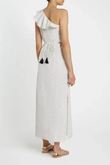Emporio Sirenuse Taxi Anne Dress White | Thumbnail 3 Emporio Sirenuse Taxi Anne Dress White | Thumbnail 3