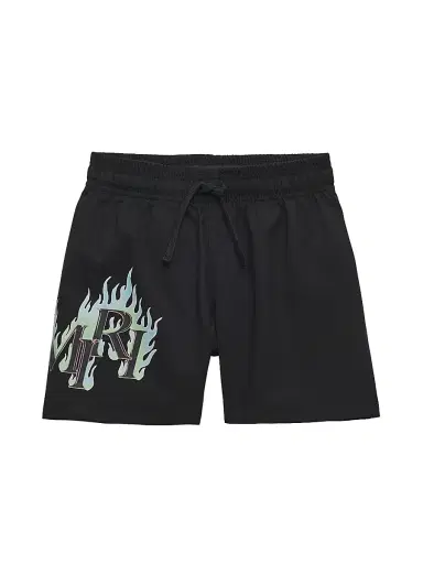 AMIRI Little Boy's & Boy's Logo Flames Swim Trunks | Thumbnail 1 AMIRI Little Boy's & Boy's Logo Flames Swim Trunks | Thumbnail 1