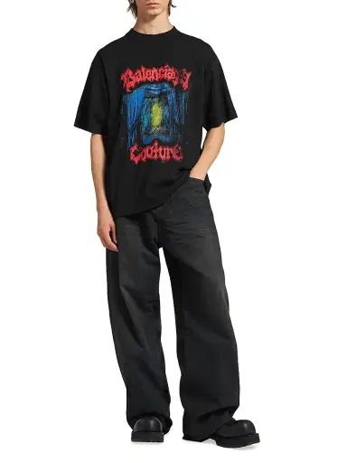 Balenciaga Men's Salon De Couture T-Shirt | Thumbnail 6 Balenciaga Men's Salon De Couture T-Shirt | Thumbnail 6