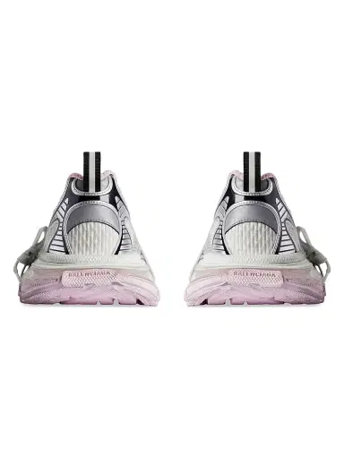 Balenciaga Women's 3XL Gel Clearsole Sneakers - White Pink Black | Thumbnail 4 Balenciaga Women's 3XL Gel Clearsole Sneakers - White Pink Black | Thumbnail 4