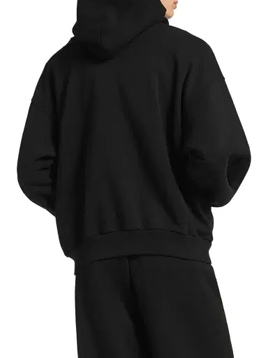 Balenciaga Men's Messy Spray Medium Fit Hoodie - Black - Size XL | Thumbnail 3 Balenciaga Men's Messy Spray Medium Fit Hoodie - Black - Size XL | Thumbnail 3