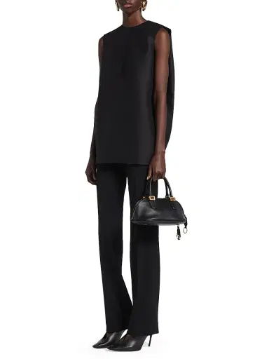 Balenciaga Women's Mini Cocoon Dress - Black - Size 6 | Thumbnail 6 Balenciaga Women's Mini Cocoon Dress - Black - Size 6 | Thumbnail 6