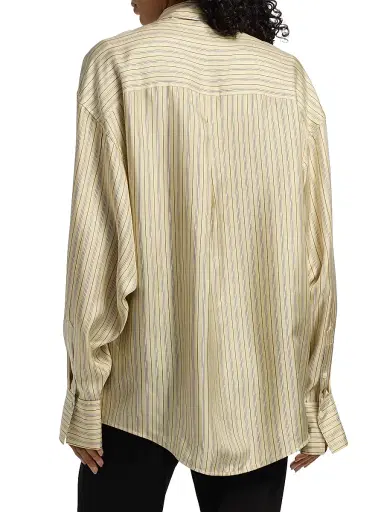 TOTEME Women's Oversized Striped Shirt | Thumbnail 5 TOTEME Women's Oversized Striped Shirt | Thumbnail 5