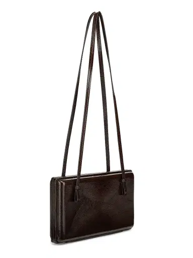 Toteme Women's Cocktail Leather Shoulder Bag - Bark | Thumbnail 3 Toteme Women's Cocktail Leather Shoulder Bag - Bark | Thumbnail 3