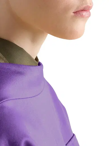 Prada Women's Cotton Poplin Shirt - Beige Khaki | Thumbnail 4 Prada Women's Cotton Poplin Shirt - Beige Khaki | Thumbnail 4