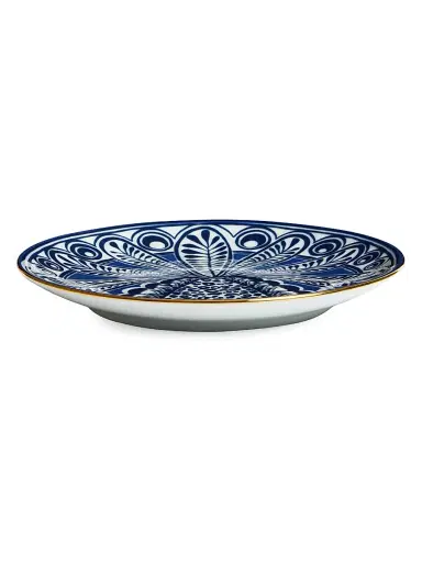 La DoubleJ Side Plate - Big Pineapple Blue | Thumbnail 2 La DoubleJ Side Plate - Big Pineapple Blue | Thumbnail 2