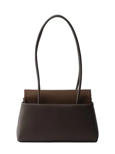 Prada Women's Passage Leather Shoulder Bag with Nylon Flap - Brown | Thumbnail 5 Prada Women's Passage Leather Shoulder Bag with Nylon Flap - Brown | Thumbnail 5