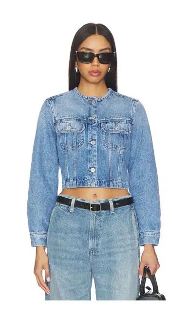 Citizens of Humanity Devin Collarless Jacket | Thumbnail 2 Citizens of Humanity Devin Collarless Jacket | Thumbnail 2