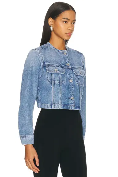 Citizens of Humanity Devin Collarless Jacket | Thumbnail 4 Citizens of Humanity Devin Collarless Jacket | Thumbnail 4