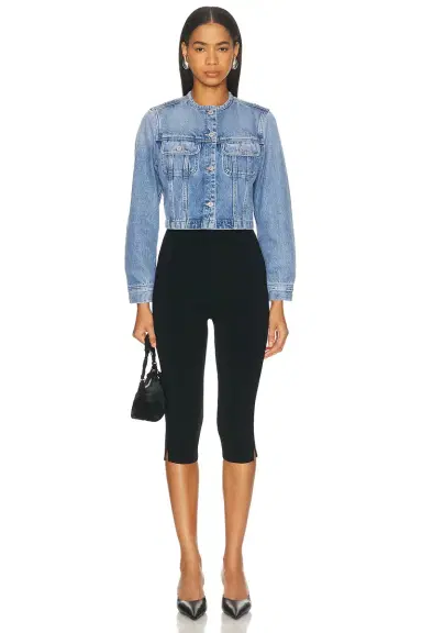 Citizens of Humanity Devin Collarless Jacket | Thumbnail 6 Citizens of Humanity Devin Collarless Jacket | Thumbnail 6