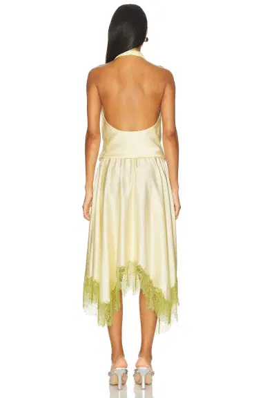 Staud Elira Silk Dress | Thumbnail 3 Staud Elira Silk Dress | Thumbnail 3