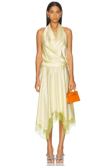 Staud Elira Silk Dress | Thumbnail 1 Staud Elira Silk Dress | Thumbnail 1