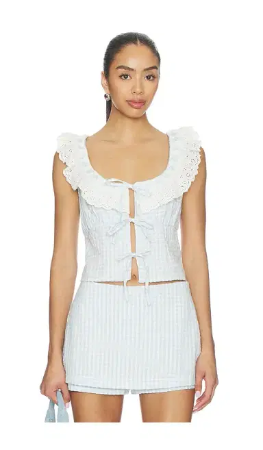 For Love & Lemons Bradford Gingham Top | Thumbnail 1 For Love & Lemons Bradford Gingham Top | Thumbnail 1