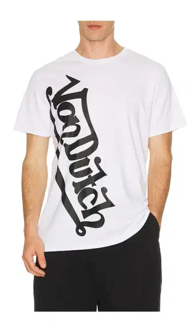 Von Dutch Vertical Logo Tee | Thumbnail 1 Von Dutch Vertical Logo Tee | Thumbnail 1