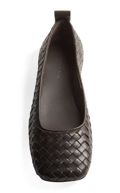 Bottega Veneta Intecciato Leather Ballet Flats | Thumbnail 4 Bottega Veneta Intecciato Leather Ballet Flats | Thumbnail 4