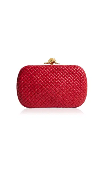 Bottega Veneta Intrecciato Leather Minaudiere Clutch | Thumbnail 1 Bottega Veneta Intrecciato Leather Minaudiere Clutch | Thumbnail 1