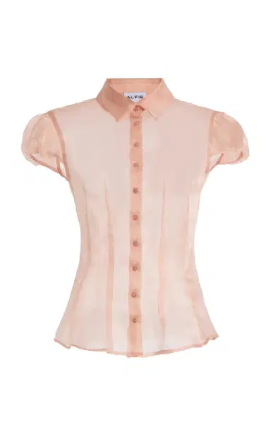 ALFIE Abby Sheer Silk-Organza Shirt | Thumbnail 6 ALFIE Abby Sheer Silk-Organza Shirt | Thumbnail 6