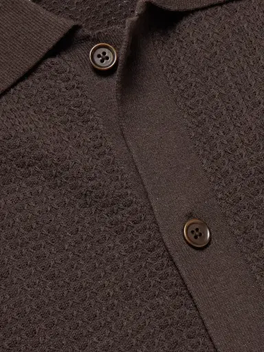 NN07 Nalo 60039 Open-Knit Cotton Shirt - Men | Thumbnail 5 NN07 Nalo 60039 Open-Knit Cotton Shirt - Men | Thumbnail 5