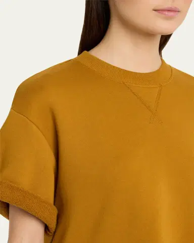 Ulla Johnson Cove Cotton-Terry Crop Top | Thumbnail 5 Ulla Johnson Cove Cotton-Terry Crop Top | Thumbnail 5