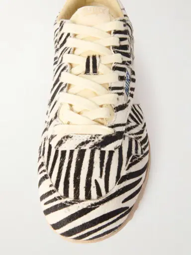 Autry Windspin Zebra-print Calf Hair Sneakers | Thumbnail 5 Autry Windspin Zebra-print Calf Hair Sneakers | Thumbnail 5