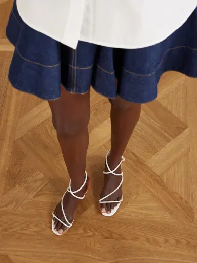 Aquazzura Luca 35 Braided Leather Sandals | Thumbnail 2 Aquazzura Luca 35 Braided Leather Sandals | Thumbnail 2