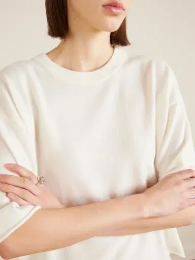 Allude Cashmere Sweater | Thumbnail 4 Allude Cashmere Sweater | Thumbnail 4