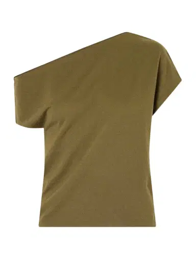 The Elder Statesman Superlight Tori One-shoulder Cashmere Top | Thumbnail 1 The Elder Statesman Superlight Tori One-shoulder Cashmere Top | Thumbnail 1