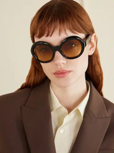 PRADA EYEWEAR Round-frame Acetate Sunglasses | Thumbnail 2 PRADA EYEWEAR Round-frame Acetate Sunglasses | Thumbnail 2