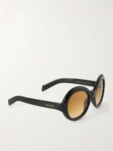 PRADA EYEWEAR Round-frame Acetate Sunglasses | Thumbnail 3 PRADA EYEWEAR Round-frame Acetate Sunglasses | Thumbnail 3