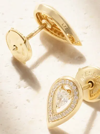 Messika Fiery 18-karat Gold Diamond Earrings | Thumbnail 3 Messika Fiery 18-karat Gold Diamond Earrings | Thumbnail 3