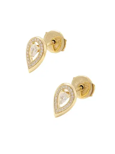 Messika Fiery 18-karat Gold Diamond Earrings | Thumbnail 1 Messika Fiery 18-karat Gold Diamond Earrings | Thumbnail 1