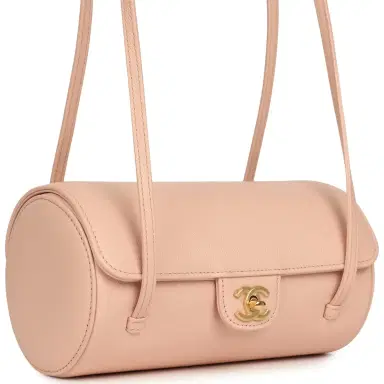 Chanel Chanel Preppy Coco Bowling Bag Light Pink Shiny Caviar Brushed Gold Hardware | Thumbnail 2 Chanel Chanel Preppy Coco Bowling Bag Light Pink Shiny Caviar Brushed Gold Hardware | Thumbnail 2