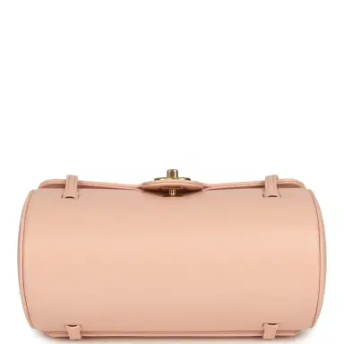 Chanel Chanel Preppy Coco Bowling Bag Light Pink Shiny Caviar Brushed Gold Hardware | Thumbnail 6 Chanel Chanel Preppy Coco Bowling Bag Light Pink Shiny Caviar Brushed Gold Hardware | Thumbnail 6