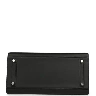 HERMÈS Hermes Birkin Sellier 30 Black Madame Palladium Hardware | Thumbnail 6 HERMÈS Hermes Birkin Sellier 30 Black Madame Palladium Hardware | Thumbnail 6
