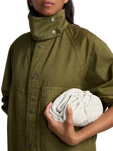 Co Women's tton Bomber Jacket - Avocado | Thumbnail 6 Co Women's tton Bomber Jacket - Avocado | Thumbnail 6
