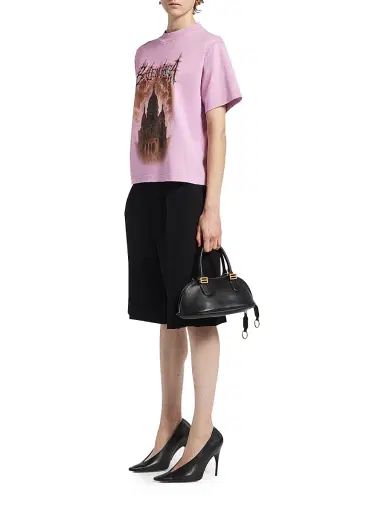 Balenciaga Women's Sacré Cſur T-Shirt Medium Fit | Thumbnail 6 Balenciaga Women's Sacré Cſur T-Shirt Medium Fit | Thumbnail 6