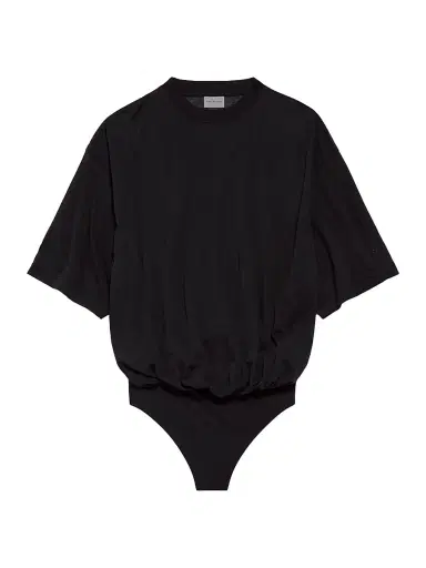 Balenciaga Women's Oversized T-Shirt Body - Black | Thumbnail 1 Balenciaga Women's Oversized T-Shirt Body - Black | Thumbnail 1