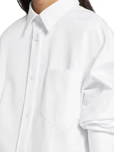 Balenciaga Women's Classic Shirt - White | Thumbnail 5 Balenciaga Women's Classic Shirt - White | Thumbnail 5