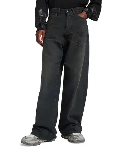 Balenciaga Men's Casual Jeans - Black - Size Medium | Thumbnail 2 Balenciaga Men's Casual Jeans - Black - Size Medium | Thumbnail 2
