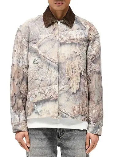 Represent Men's Real Tree Camouflage Trucker Jacket | Thumbnail 2 Represent Men's Real Tree Camouflage Trucker Jacket | Thumbnail 2