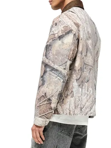Represent Men's Real Tree Camouflage Trucker Jacket | Thumbnail 5 Represent Men's Real Tree Camouflage Trucker Jacket | Thumbnail 5