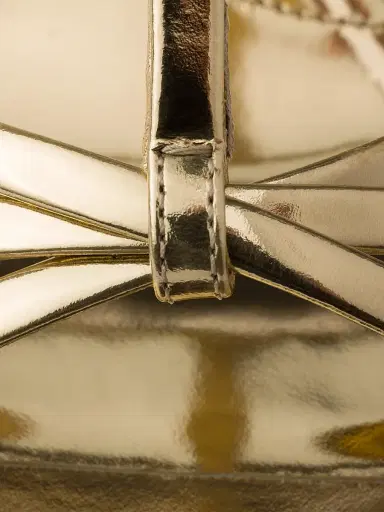 Prada Women's Metallic Leather Sandals - Gold - Size 10 | Thumbnail 5 Prada Women's Metallic Leather Sandals - Gold - Size 10 | Thumbnail 5
